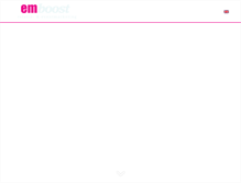 Tablet Screenshot of emboost.nl